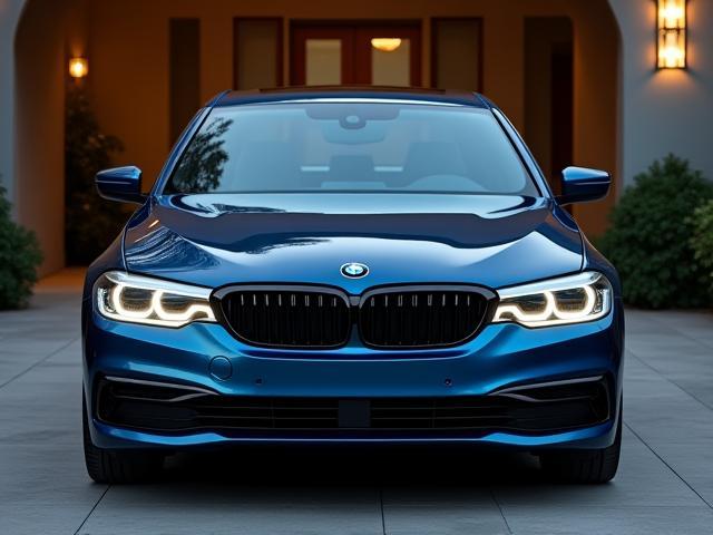 2020 BMW 5 Series Luxury Sedan in Blue